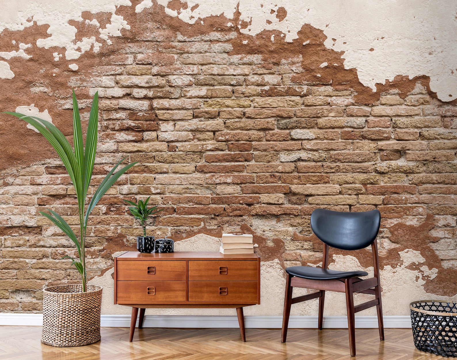 Brick Wallpaper Faux Pattern 3d Red Brick Retro Peel and Stick Etsy