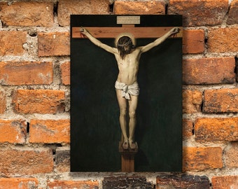 Christ Crucified Diego Velazquez Catholic Icon Canvas