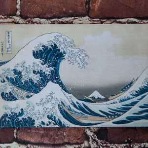 The Great Wave off Kanagawa by Katsushika Hokusai , Gallery Wrapped Print on Canvas