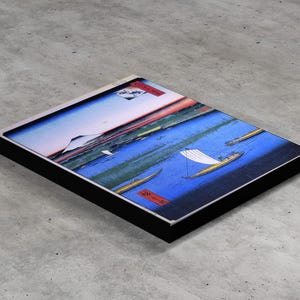 Ando Hiroshige - Inuti Kameido Tenjin-helgedomen, Giclée-tryck av hög kvalitet, Galleriramlad canvastavla