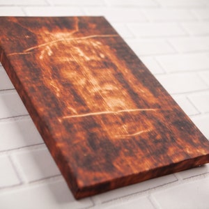 Das Grabtuch von Turin Jesus Christus Gesicht Leinwanddruck, in der Galerie eingewickelter Druck auf Leinwand, Druckgröße: 20 cm x 30 cm