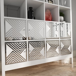 Ronneby KALLAX Decor, Mirrored Furniture, Furniture Panel, Furniture Decor, 1 Panel, Furniture Renovation, Mirrored Decoration
