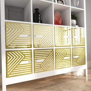 Pitea KALLAX Decor, Mirrored Furniture, Furniture Panel, Furniture Decor, 1 Panel, Furniture Renovation, Mirrored Decoration
