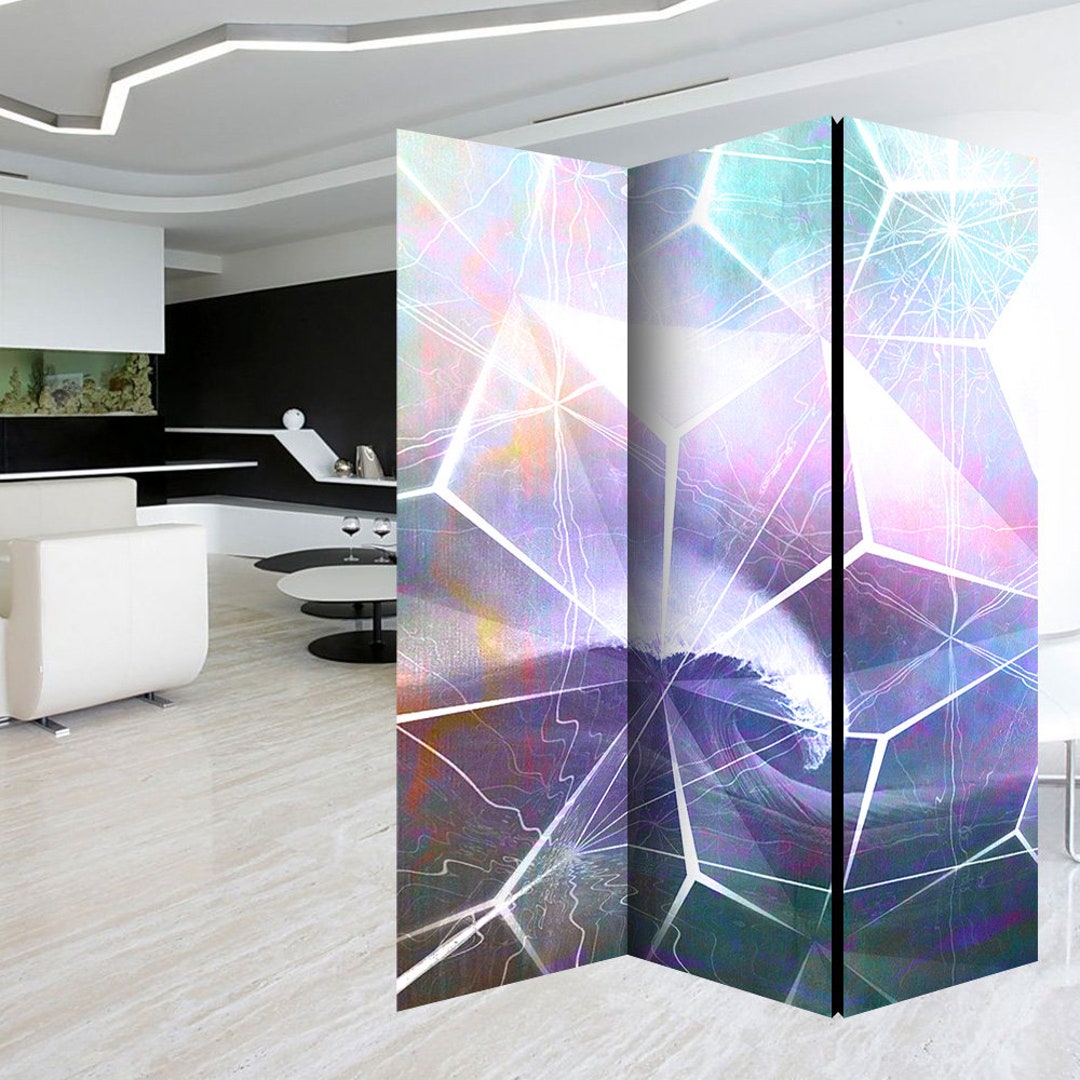 Modern Colorful Room Divider, Folding Screen, Room Divider 3 and 5