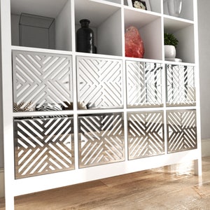 Skara KALLAX Decor, Mirrored Furniture, Furniture Panel, Furniture Decor, 1 Panel, Furniture Renovation, Mirrored Decoration