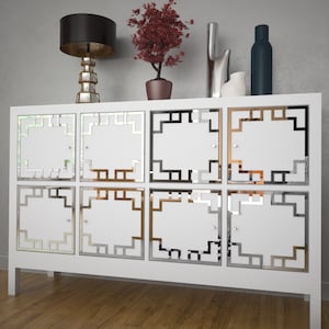 Lund KALLAX Decor, Mirrored Furniture, Furniture Panel, Furniture Decor, 1 Panel, Furniture Renovation, Mirrored Decoration