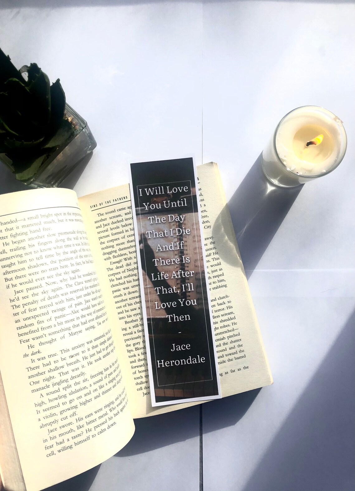 The Mortal Instruments TMI Bookmarks Etsy