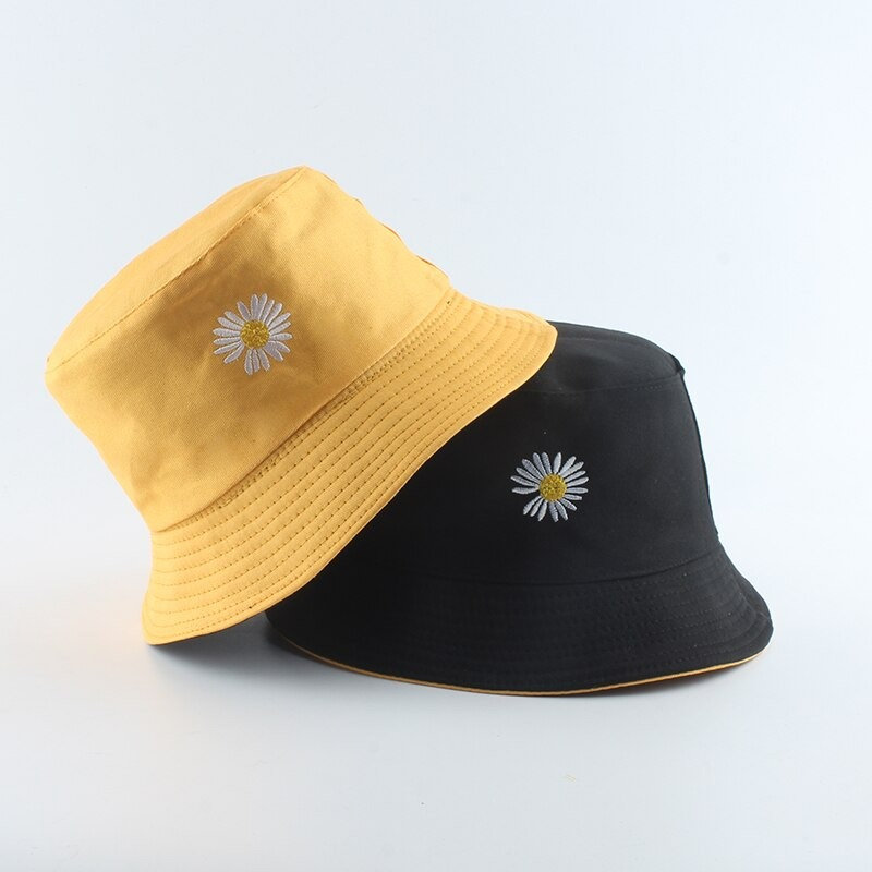 Reversible Daisy Bucket Hat | Etsy
