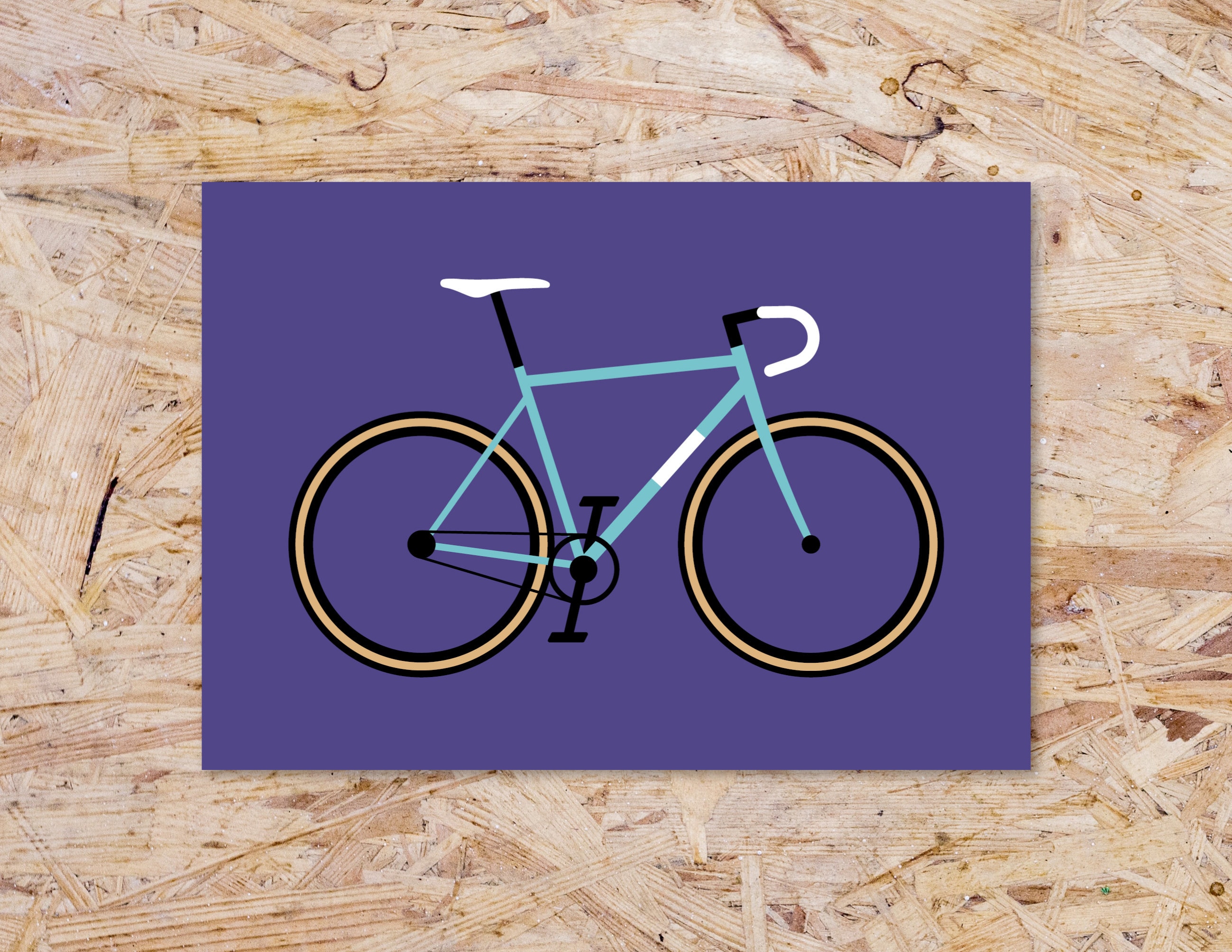 Postcard Gravel Bike - Singlespeed, A6