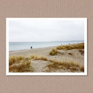 Postkarte Am Strand - Inselwinter - A6