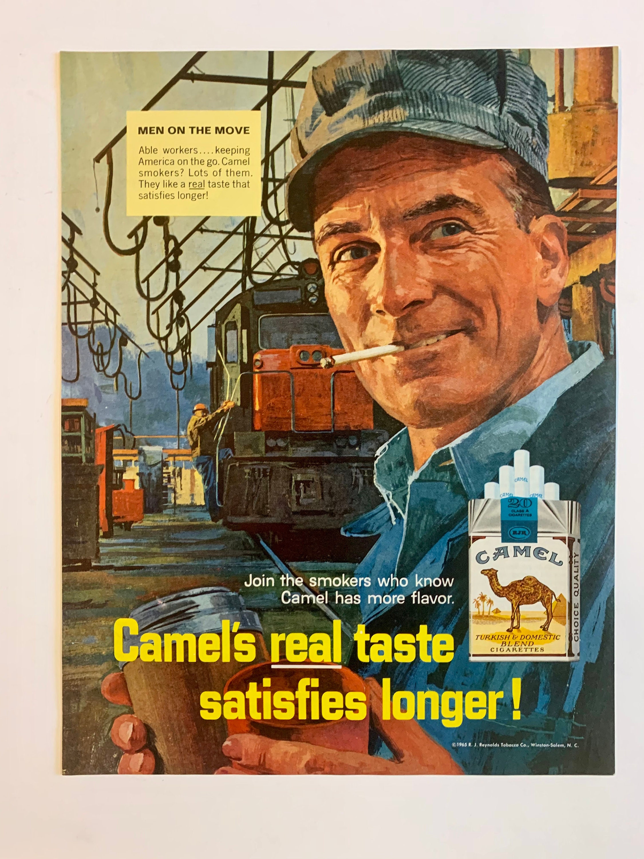 1960s Camel Cigarettes Advertisements Several Styles - Etsy