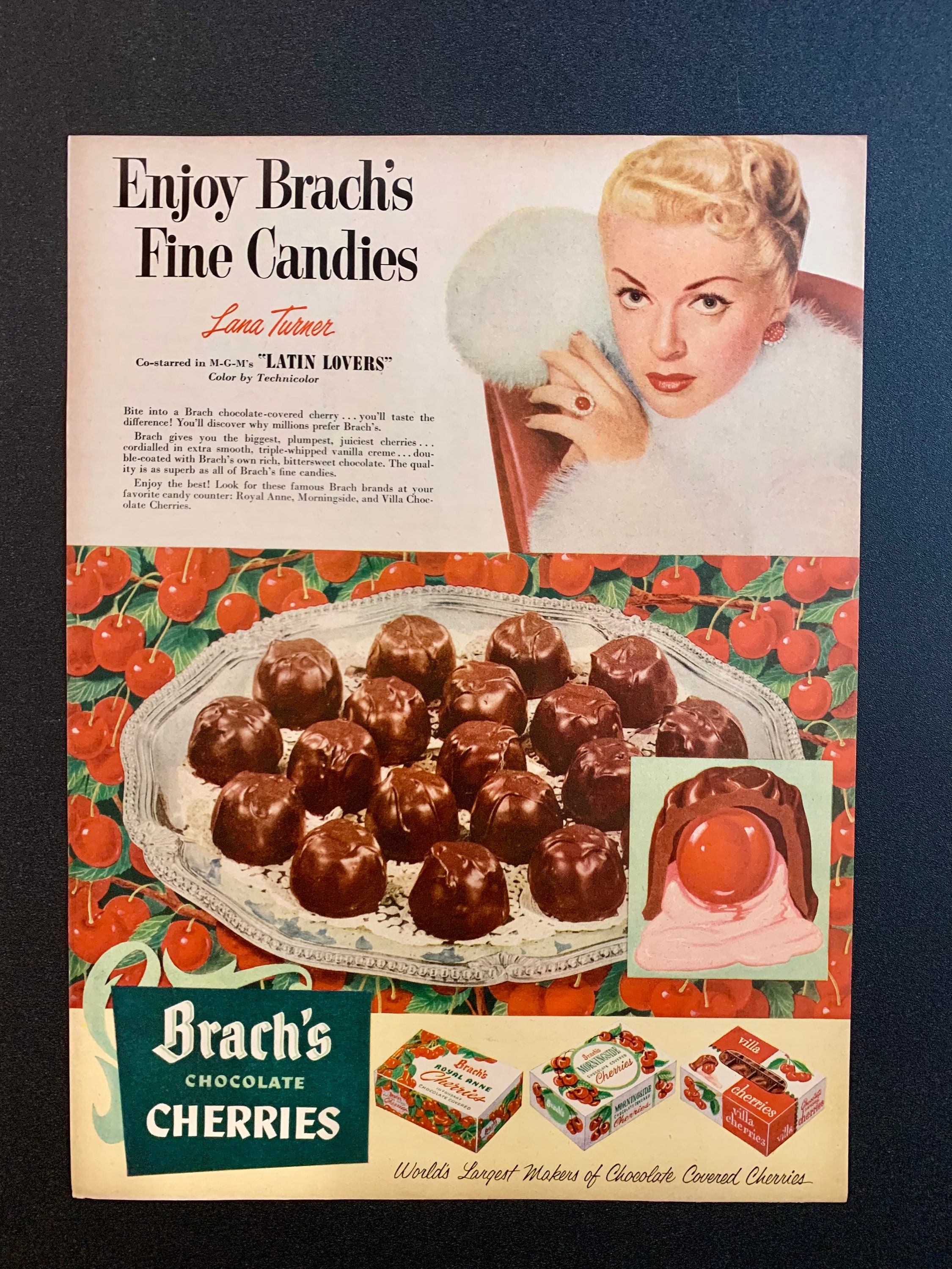 Vintage 1967 Brach's Candy Advertisement