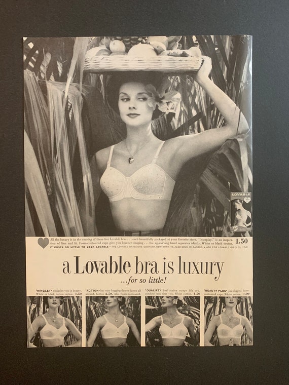 1950s vintage lingerie AD FORMFIT Life Romance Bras and Girdles 3