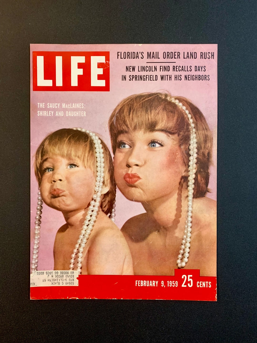 1959 Life Magazine Cover Featuring Shirley Maclaine Media - Etsy