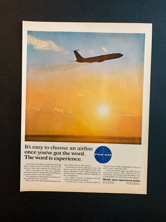 TWA航空ビンテージ オリジナルポスター 60年代