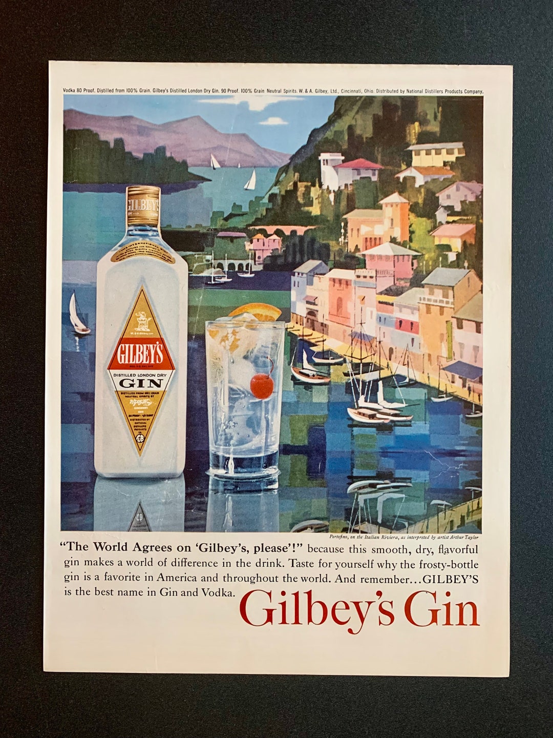 Vintage Ginebra - Sublime Dignity Graphics & Advertising