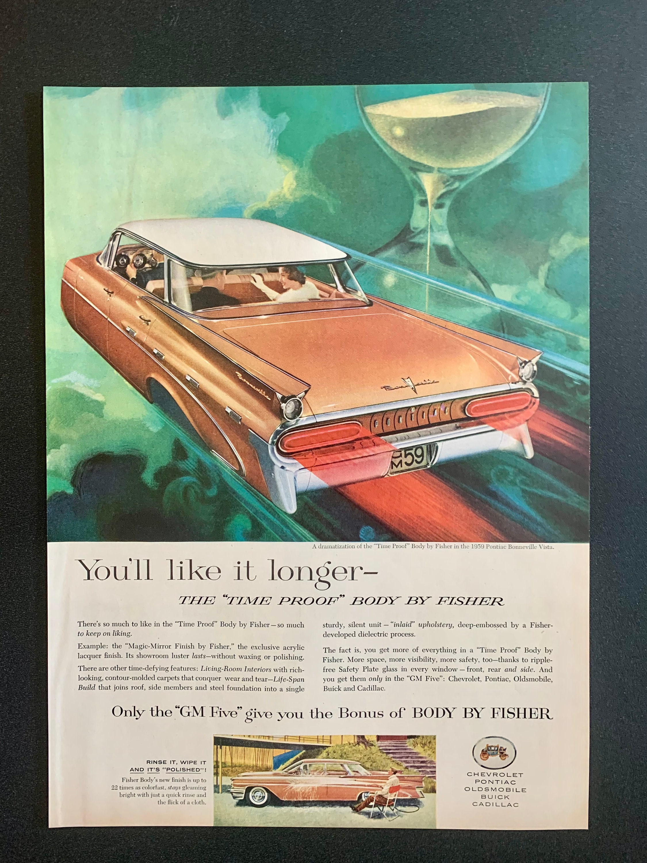 1959 Pontiac Bonneville Vista Body by Fisher Original Vintage - Etsy