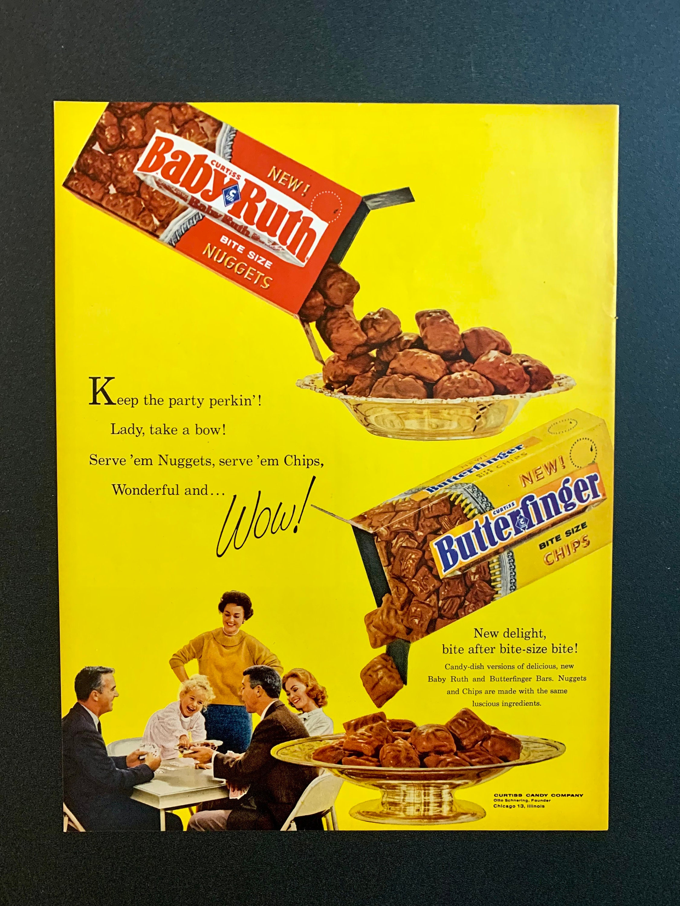 Vintage Candy Ads Several Styles 1950s and 1960s Butterfinger Baby Ruth  Brachs Original Retro Advertisements Magazine Prints -  Israel