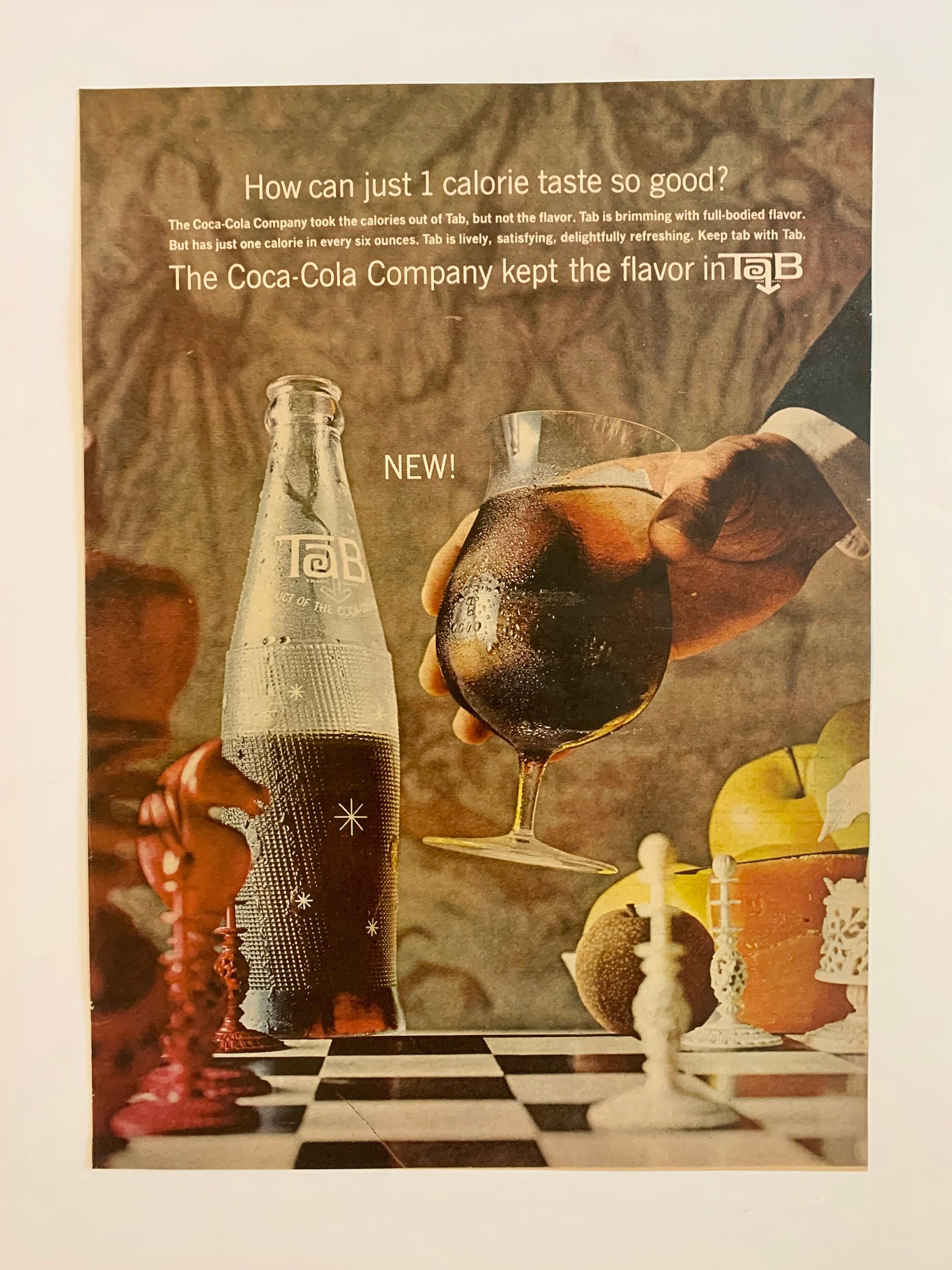 1960s Vintage Tab Cola Advertisement Several Styles To Choose Etsy