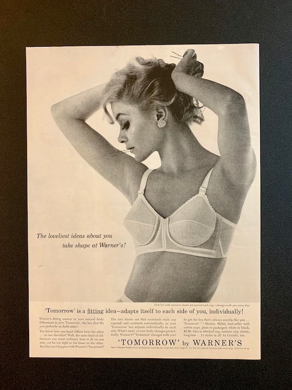 Lot of 2 Vintage 1964 Maidenform BraS Print Ad Ephemera Art Decor