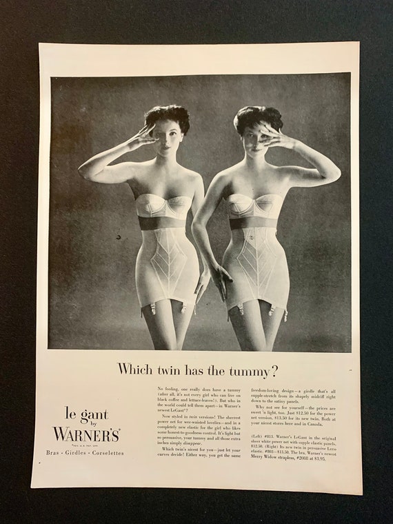 Buy 1950s Lingerie Bra and Girdle Several Styles to Choose From Original  Vintage Retro Classic Advertisements Magazine Ads Online in India 