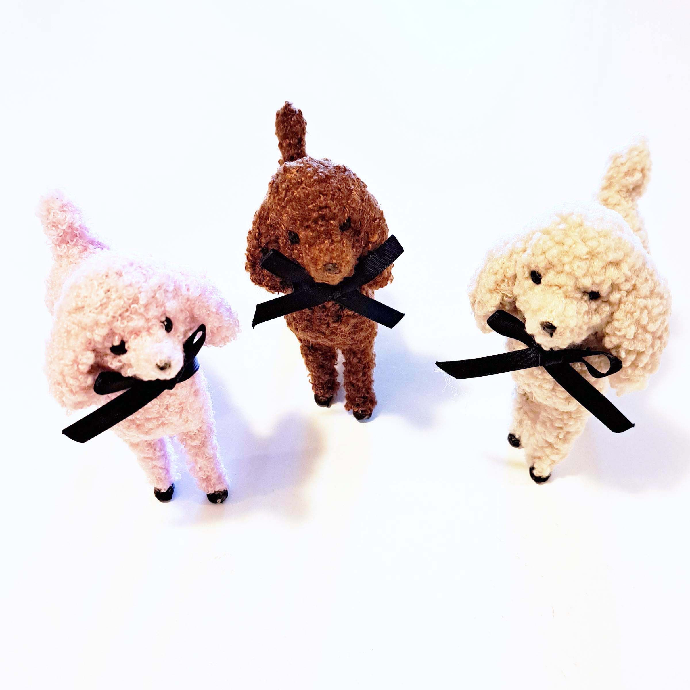 Stuffed Dog Valentines for Kids: Pink Poodle Toy + Valentine's Day Car –  Rock Paper Sprinkles