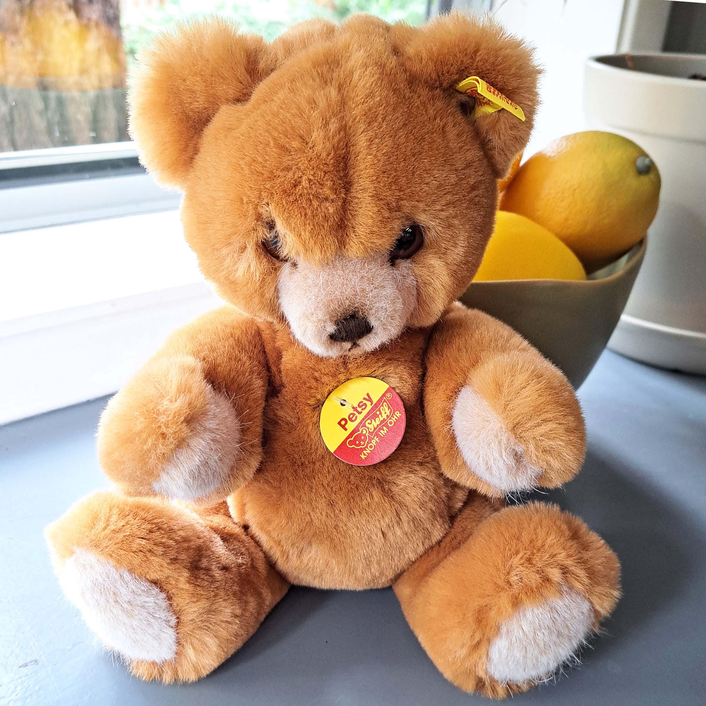 1985 Vintage Steiff 'petsy' Teddy Bear - Etsy