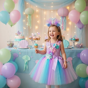 pastel themed party dress Pastel mix and match elegance unlocked. Dresses by @dessygroup