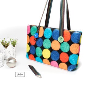&quot;Confetti&quot; bag, statement bag, shoulder bag, handbag, design bag, shopper, shoulder bag