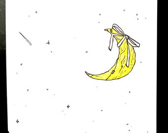 Para ti. Tarjeta de felicitación impresa y dibujada a mano.