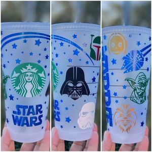 Star Wars Kids Cup Star Wars Gift Mandalorian 16oz Cold 