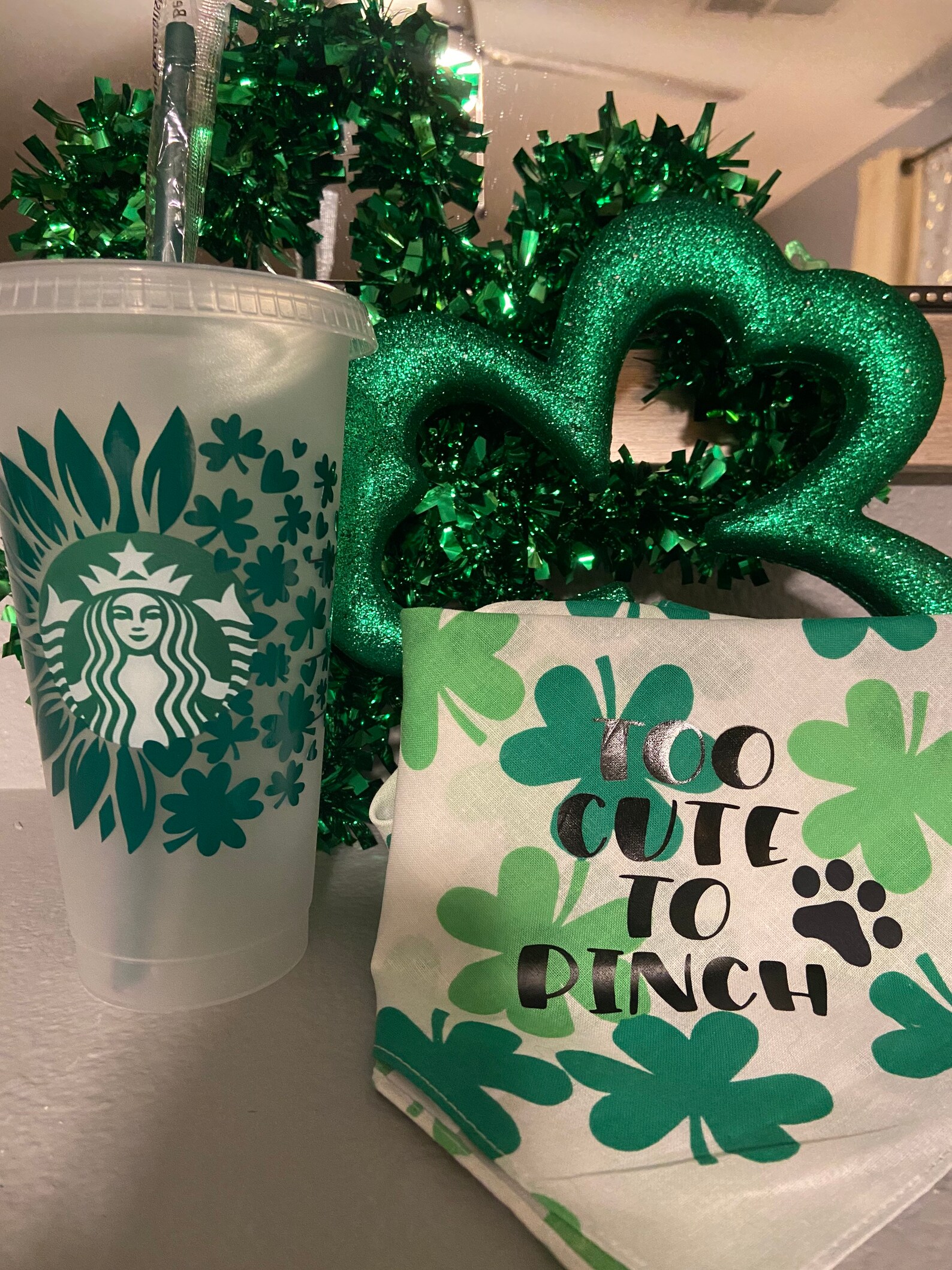 St. Patricks Day Starbucks Tumbler Bundle Reusable Cold Cup Etsy