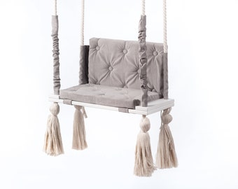 Handmade Luxury Swing | Best birthday gift,perfect design swing for home | Swing for Adult and Kids | Eco/friendly swing