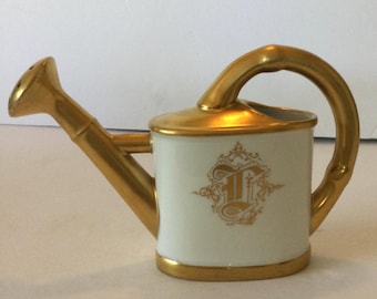 Miniature Ceramic Decorative Watering Can