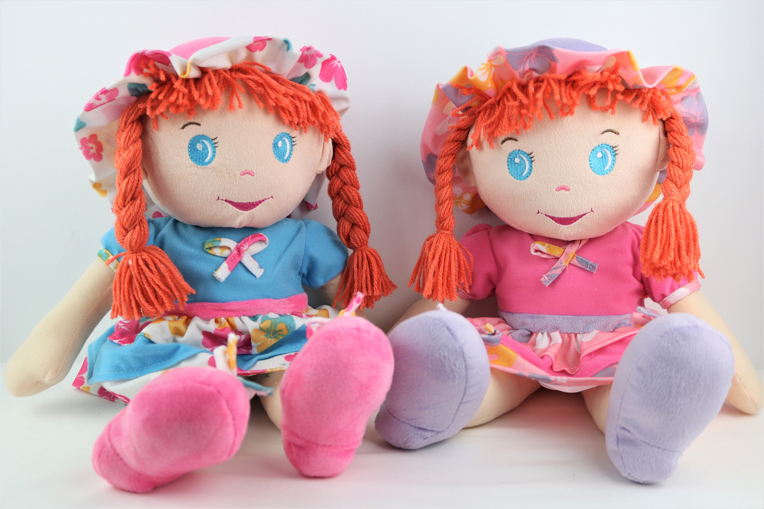 Ginger top rag doll