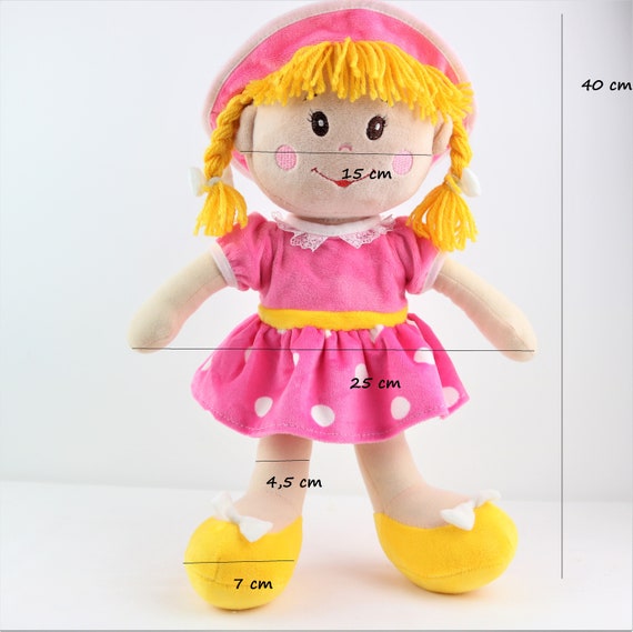 Muñeca de trapo rubia new arrivals