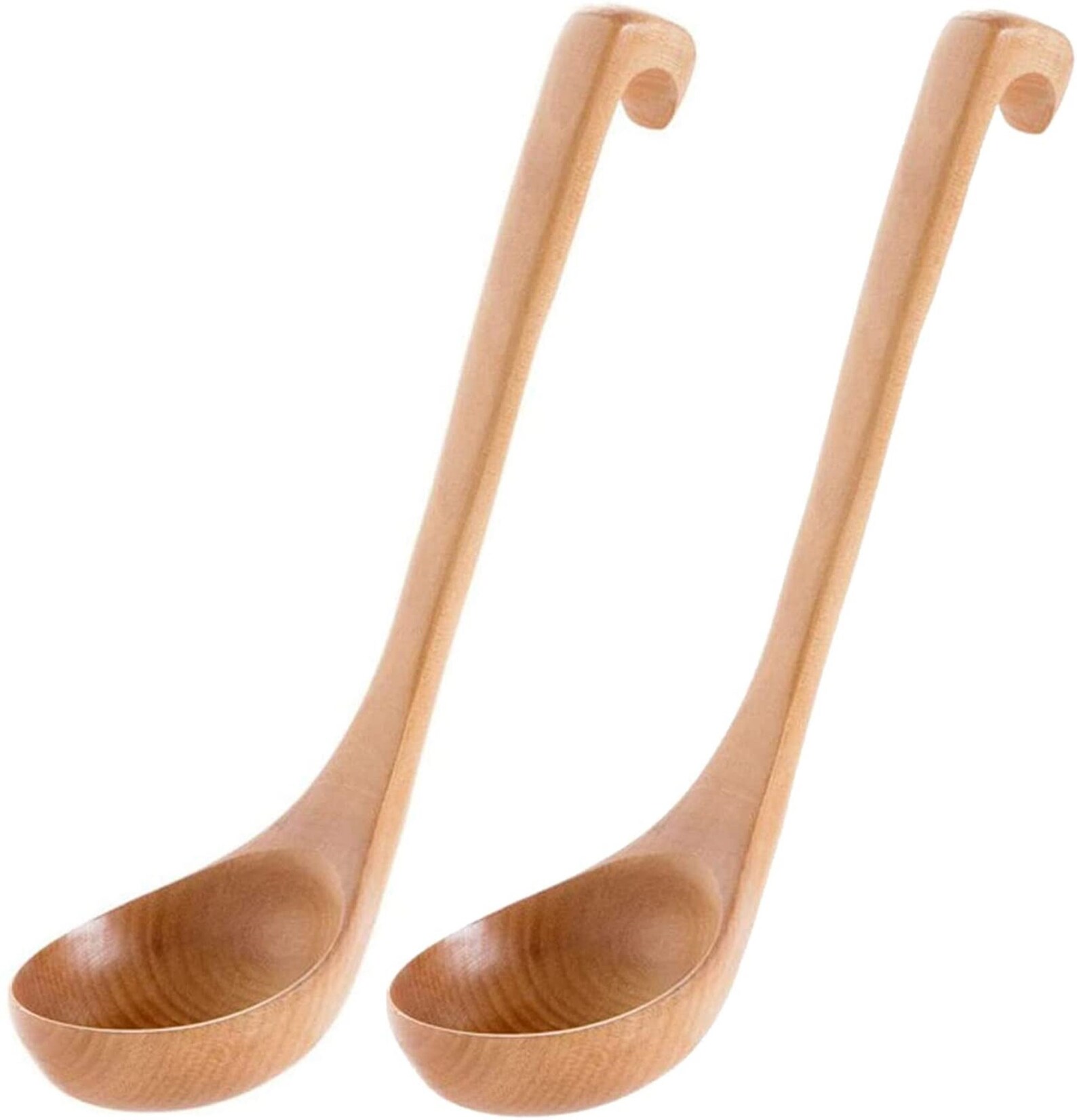 Natural Spoon Classic Wooden Soupladle International Bamboo Etsy