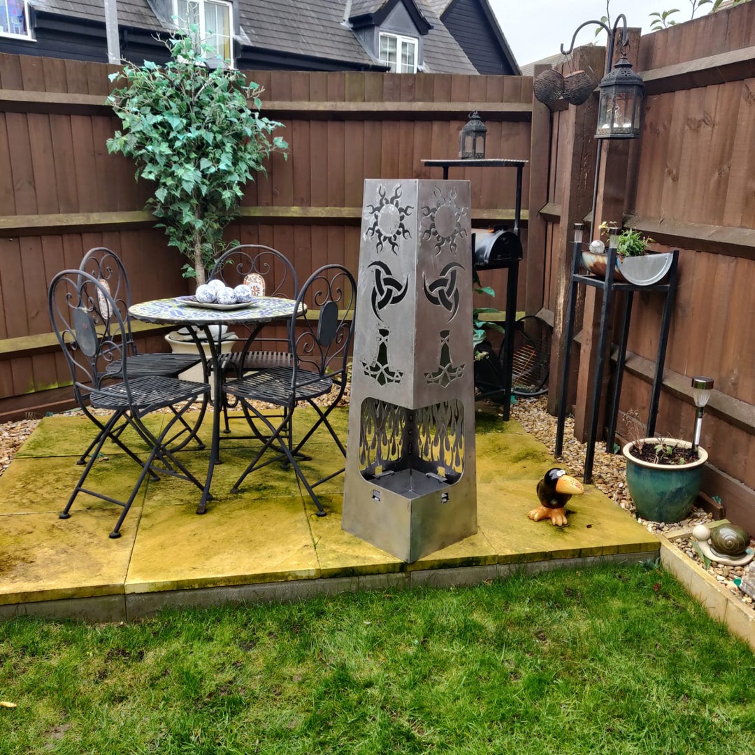 Fire Pit. Garden Furniture. Patio Firepit. Bbq. Garden Fire Etsy UK