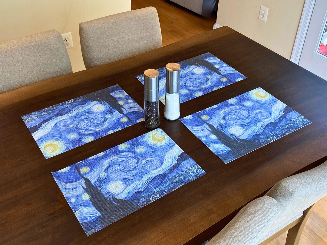 Table Placemat Set Vincent Van Gogh No 2