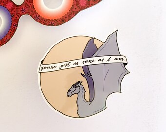 Just as Sane as I Am Sticker