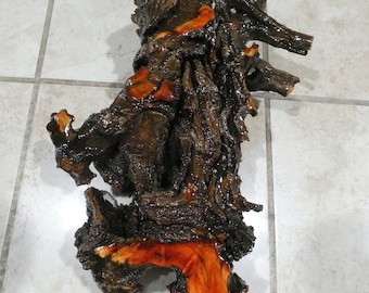 Tangled Wood Shrub Wall Hanging Natural Art