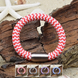 Bracelet IAN | Sailing rope | 10 mm | Surfer | Magnetic clasp | 03