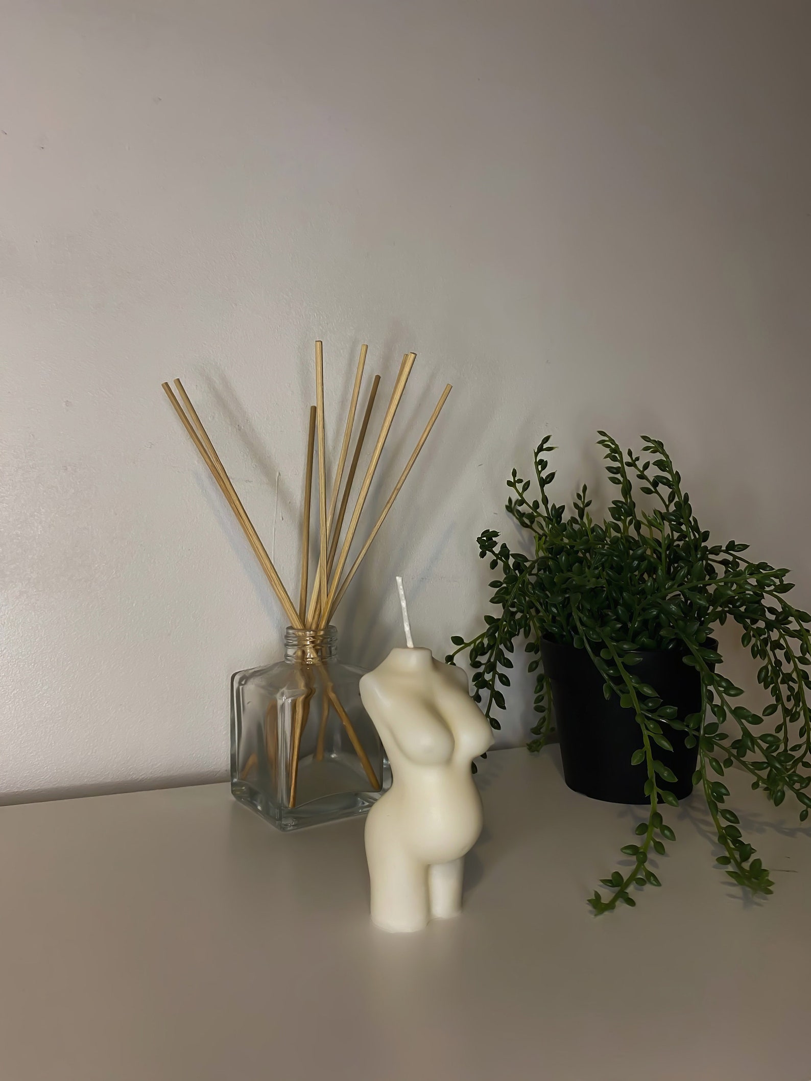 Pregnant woman candle Etsy