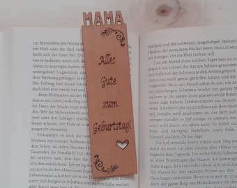 Lesezeichen Geburtstag, Geburtstag Geschenk, Geburtstag Mama, Geschenk für Mama Geburtstag, Geschenk Anhänger