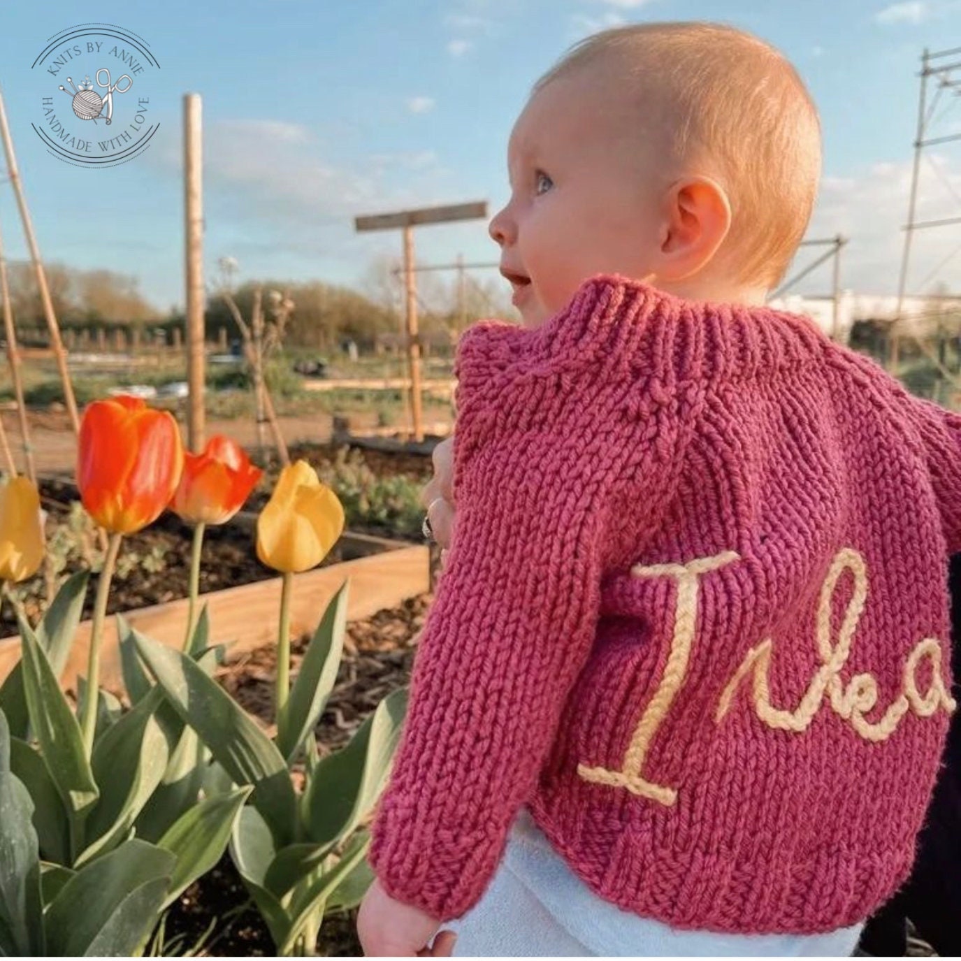 Etsy baby cardigan hotsell