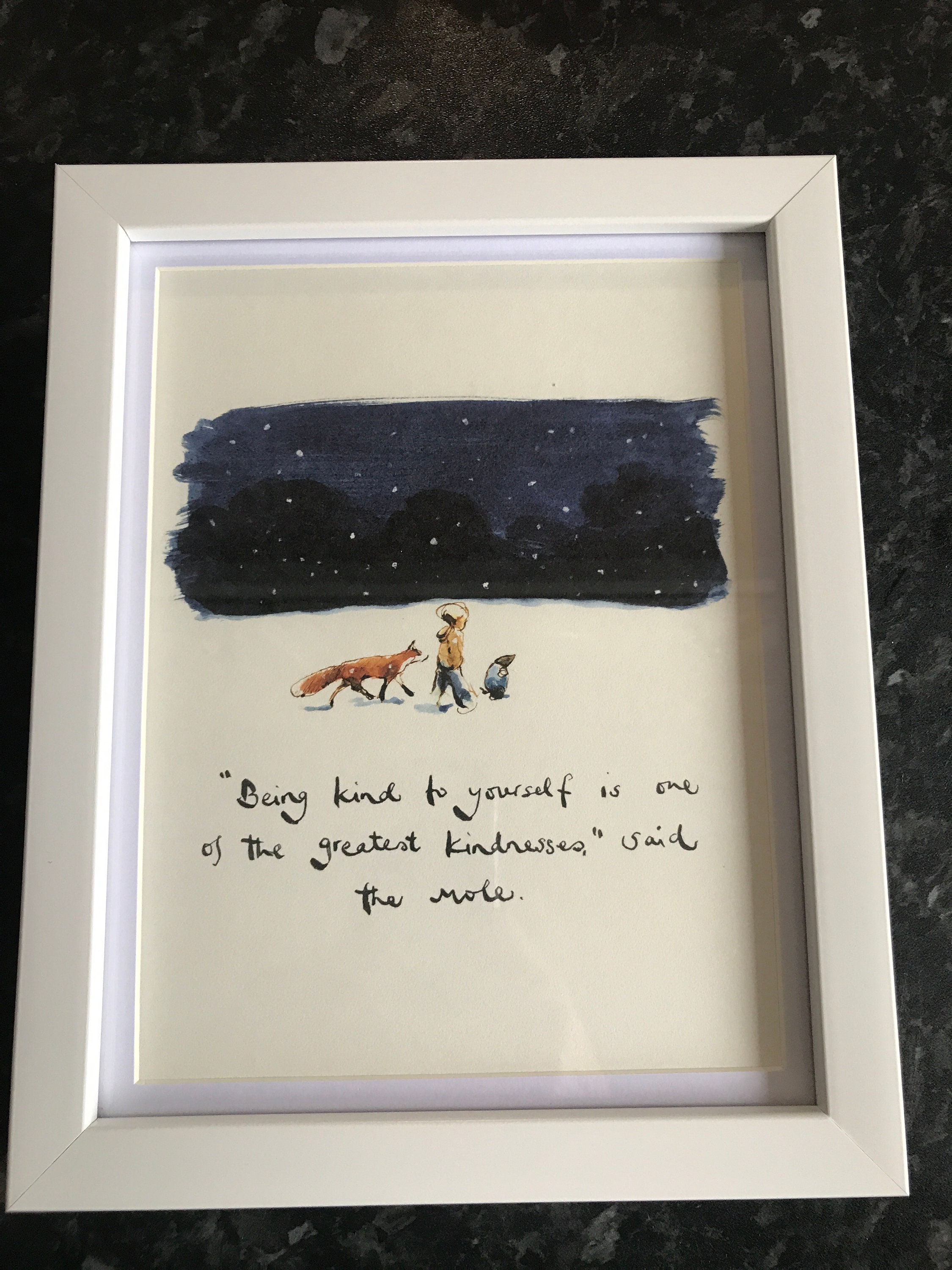 Charlie Mackesy Framed Print The Boy the mole the fox & the -  Portugal