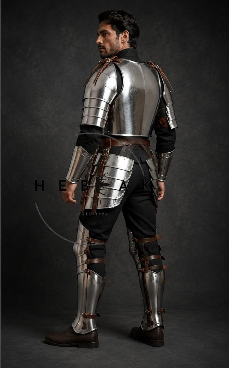 Medieval Knight Armor Suit | Full Body Steel Plate Armor Costume ...