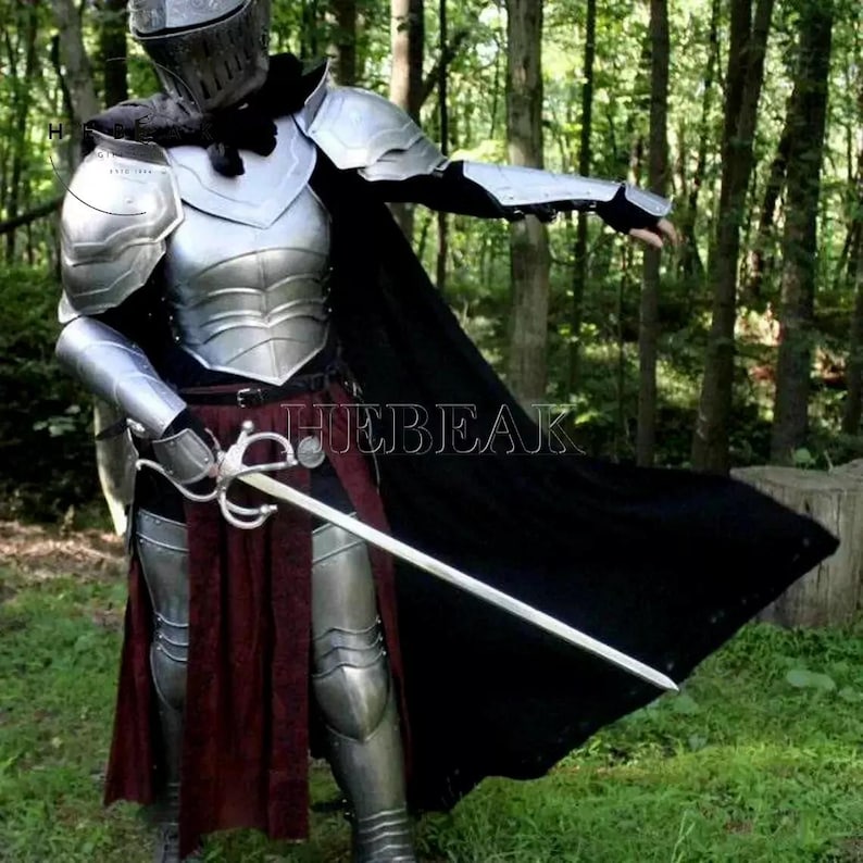 Lady Knight Suit/Female Warrior Armor Suit//Brave Lady Knight Suit/Medieval Full Armor Suit/Cosplay Armor/Larp/SCA Armor/Halloween Armor/Wearable Armor