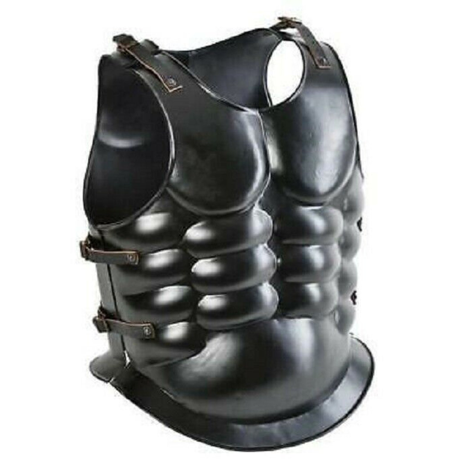 Roman Spartan Black Steel Muscle Breastplate Cuirass Medieval Etsy UK