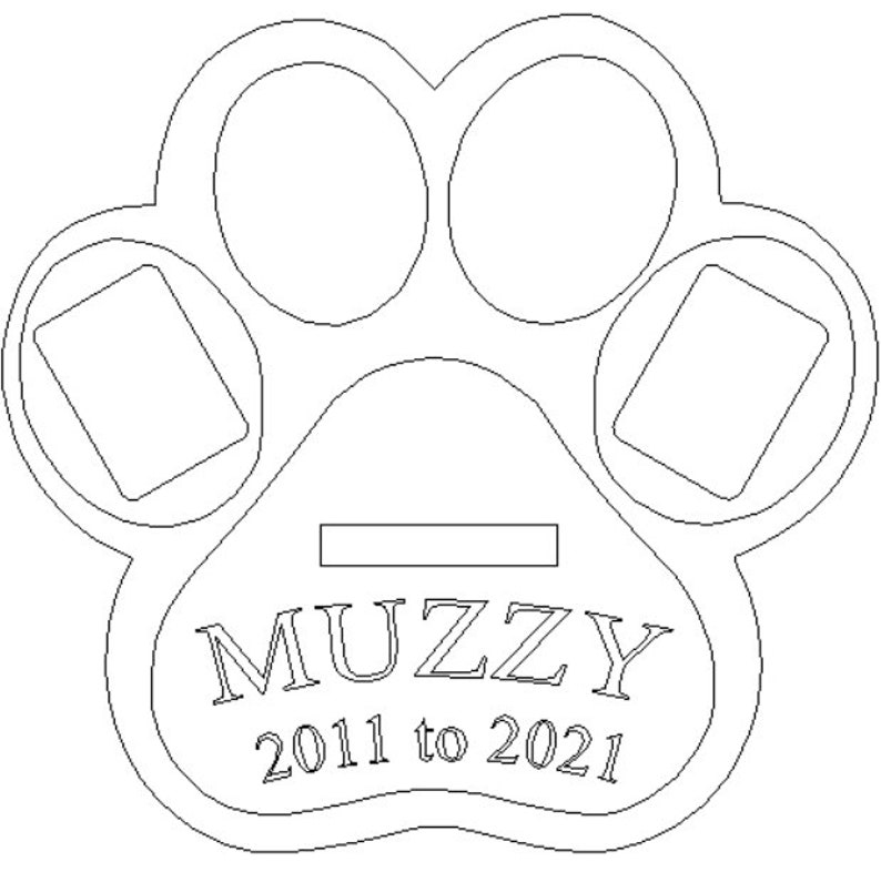 Pet Memorial Plaque Urn Shelf Etsy